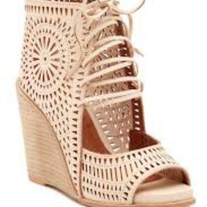 Jeffrey Campbell Rayos Wedge Sandal- Never Worn!